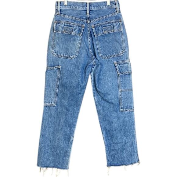 SLVRLAKE Savior Cropped Raw Hem Jeans - Picture 2 of 6